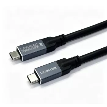 VIVOLINK Cavo USB-C a USB-C 0,5 m, Enterprise-Tested (PROUSB4MM0.5)