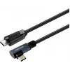Vivolink cavo USB-C a USB-C, angolare, per uso professionale (PROUSBCMMS8A)