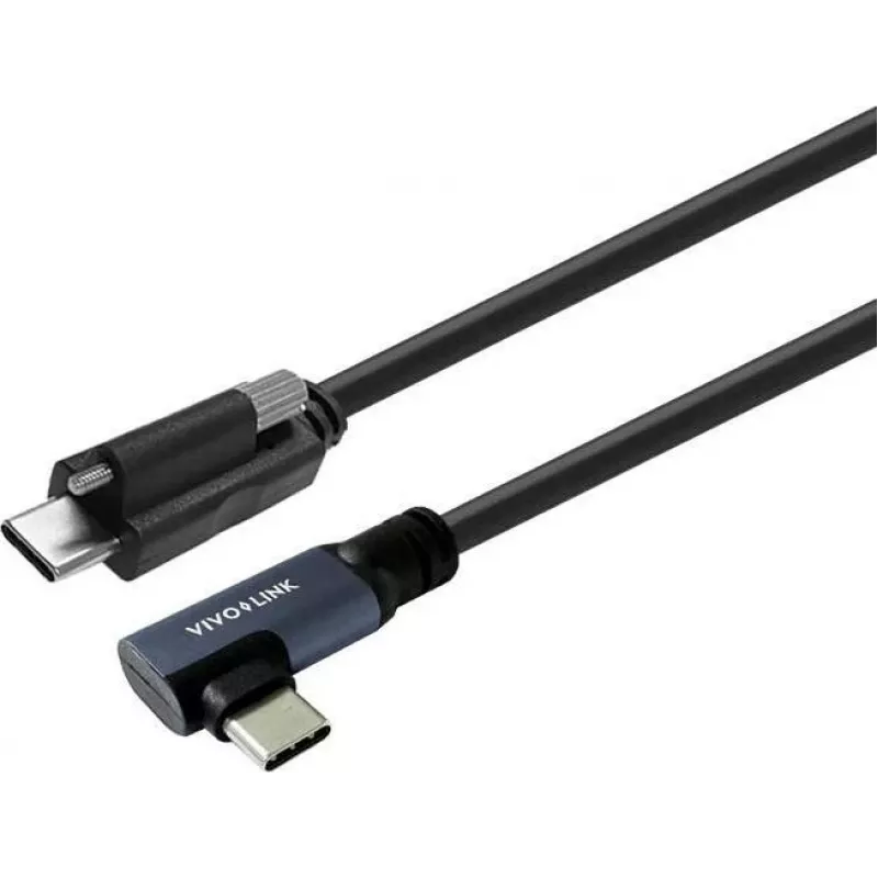 Vivolink cavo USB-C a USB-C, angolare, per uso professionale (PROUSBCMMS8A)