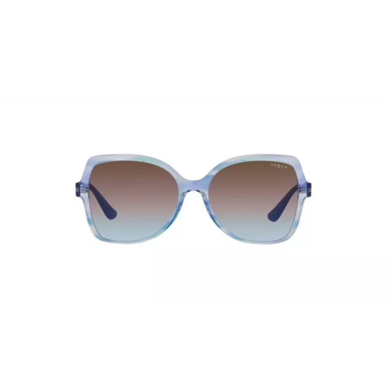 VOGUE VO5488S306048 Occhiali da sole da donna a occhio di gatto Havana Marrone sfumato 56mm