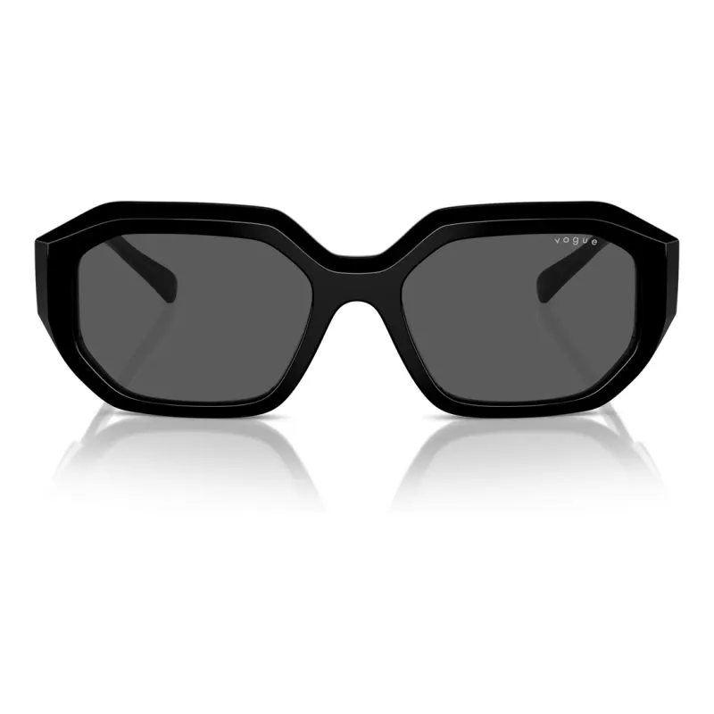 VOGUE VO5554S-W4487 Occhiali da sole donna a occhio di gatto Nero/Grigio 54mm