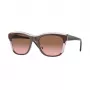 VOGUE VO5557S313614 Occhiali da sole donna - Montatura grigio trasparente, lenti grigio scuro, 54 mm