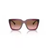 VOGUE Occhiali da sole donna rettangolari VO5575SB29891 havana marrone gradiente 55mm