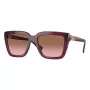 VOGUE Occhiali da sole donna rettangolari VO5575SB29891 havana marrone gradiente 55mm