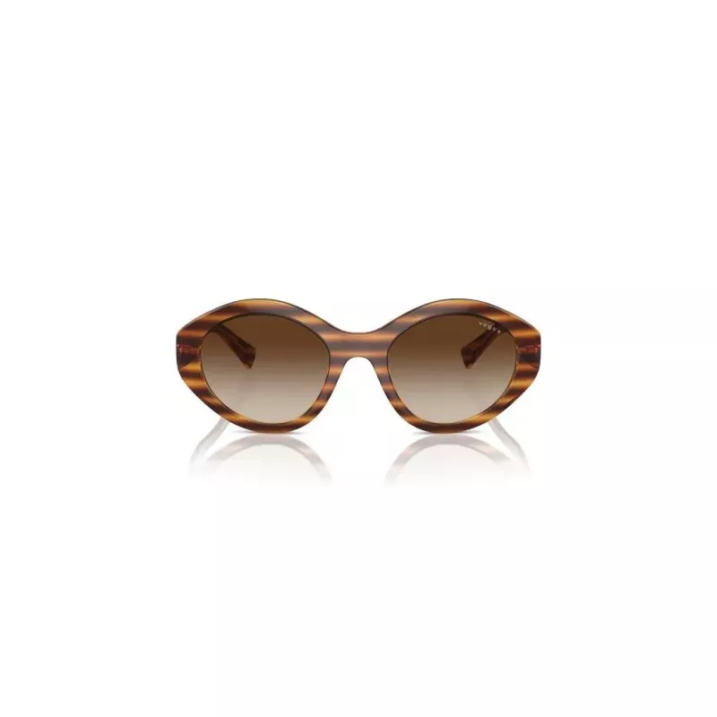 VOGUE VO5576SB15081 Occhiali da sole donna a gatto Havana marrone sfumato
