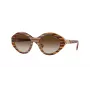 VOGUE VO5576SB15081 Occhiali da sole donna a gatto Havana marrone sfumato