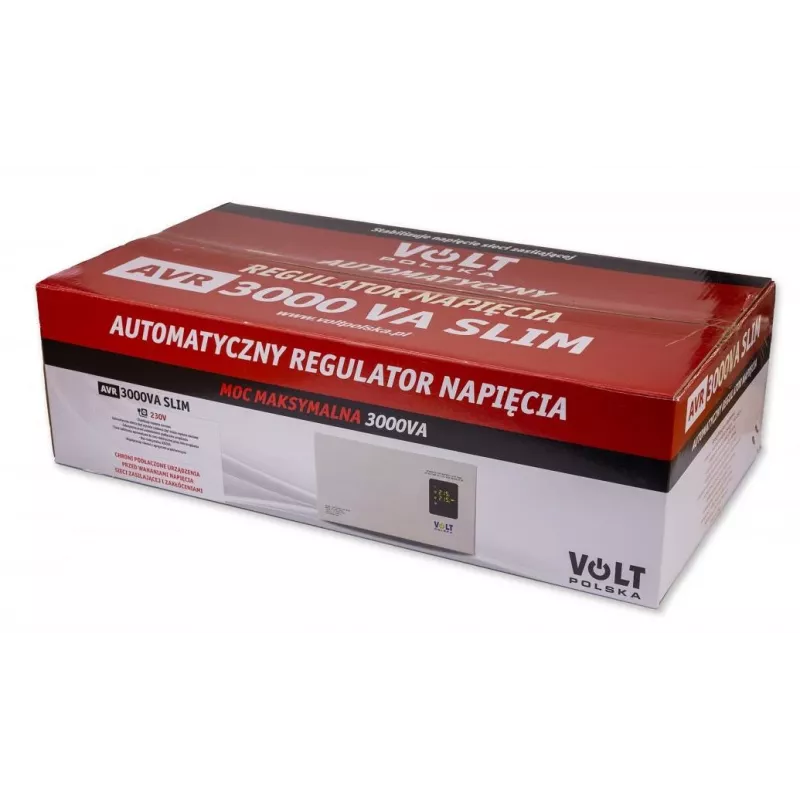 Volt Polska AVR 3000VA Slim 8% Stabilizzatore di tensione
