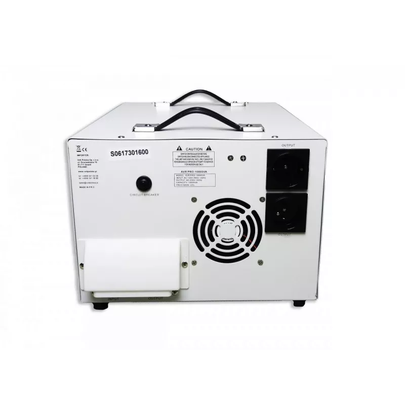 Volt Polska AVR Pro 10000VA stabilizzatore di tensione servo 3%
