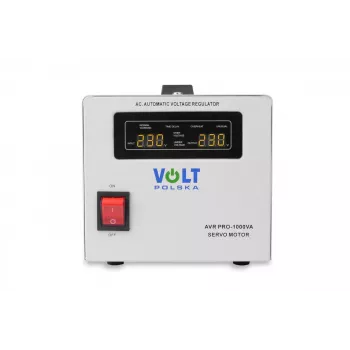 Volt Polska AVR Pro 1000VA stabilizzatore di tensione servo con precisione 3%