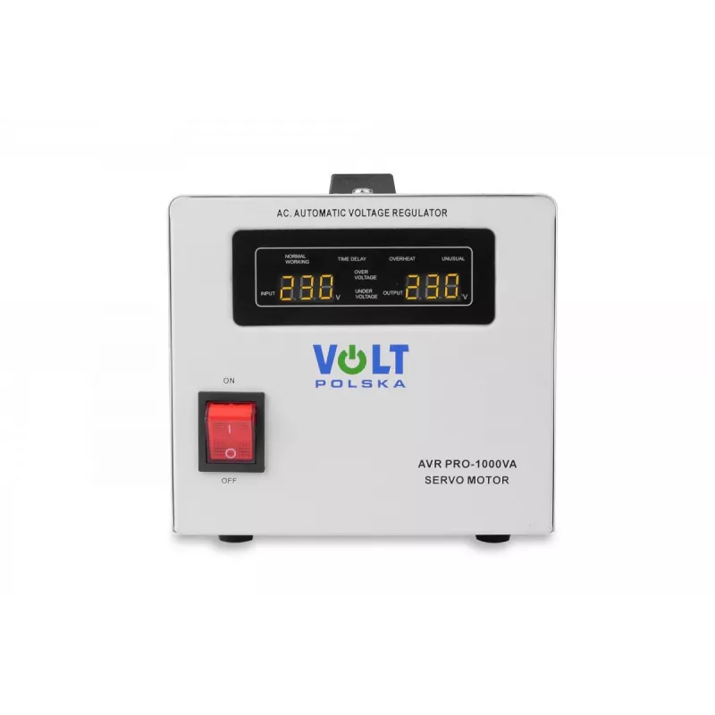 Volt Polska AVR Pro 1000VA stabilizzatore di tensione servo con precisione 3%