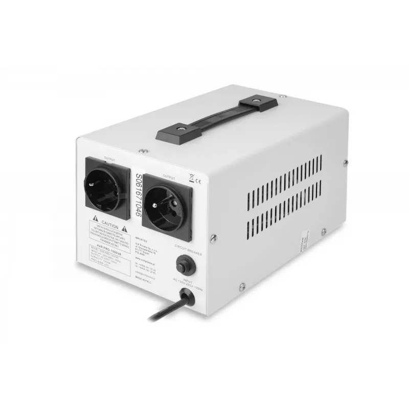 Volt Polska AVR Pro 1000VA stabilizzatore di tensione servo con precisione 3%