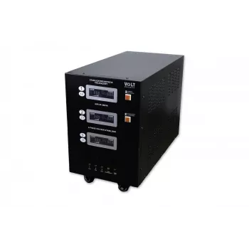 Stabilizzatore di tensione trifase VOLT POLSKA AVR PRO 25000VA automatico precisione 3% servomotore