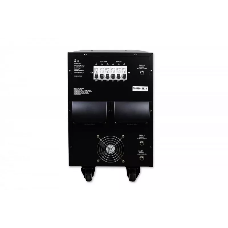 Stabilizzatore di tensione trifase VOLT POLSKA AVR PRO 25000VA automatico precisione 3% servomotore