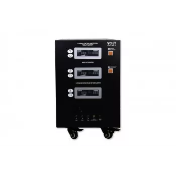 Stabilizzatore di tensione trifase VOLT POLSKA AVR PRO 25000VA automatico precisione 3% servomotore