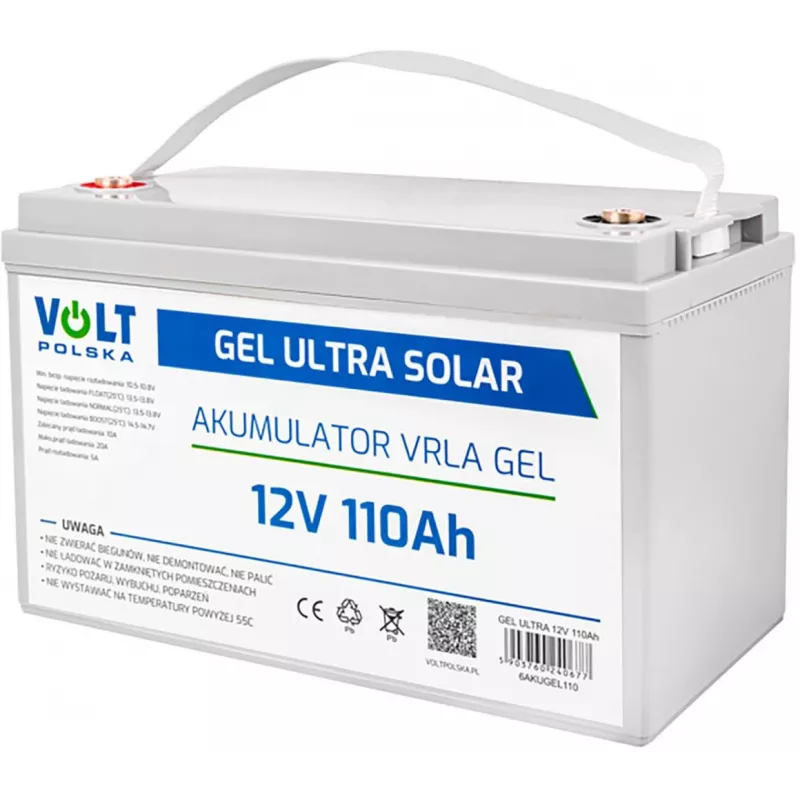 VOLT POLSKA GEL VPRO batteria solare 12V 110Ah