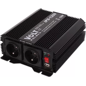 VOLT POLSKA IPS-1200 12V 230V 800/1200W Inverter di potenza