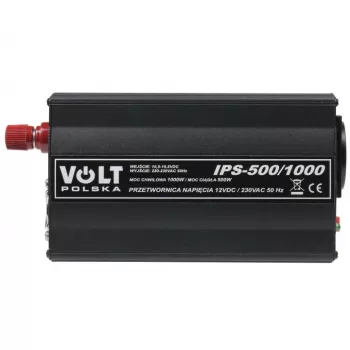 VOLT POLSKA Inverter IPS-500/1000 12V/230V 500/1000W onda sinusoidale modificata