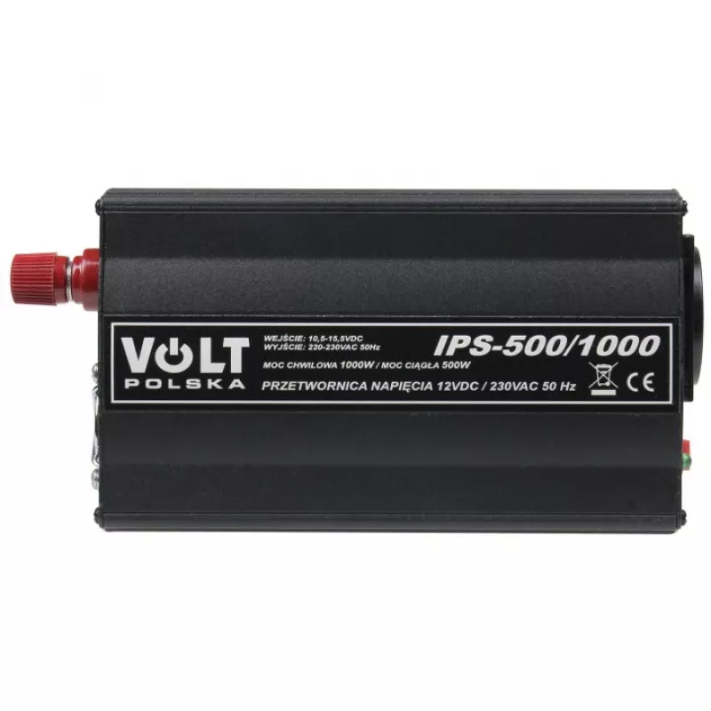 VOLT POLSKA Inverter IPS-500/1000 12V/230V 500/1000W onda sinusoidale modificata