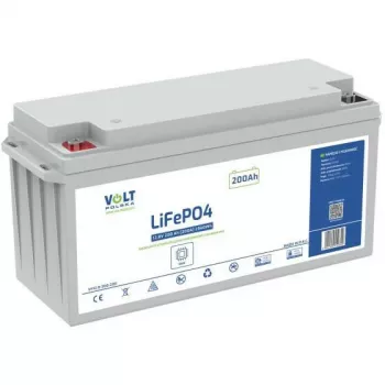 VOLT POLSKA batteria al litio ferro fosfato LiFePO4 12,8V 200Ah 200A