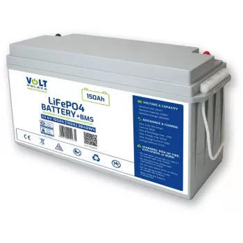 VOLT POLSKA batteria litio-ferro-fosfato (LiFePO4) 25,6V 150Ah 150A