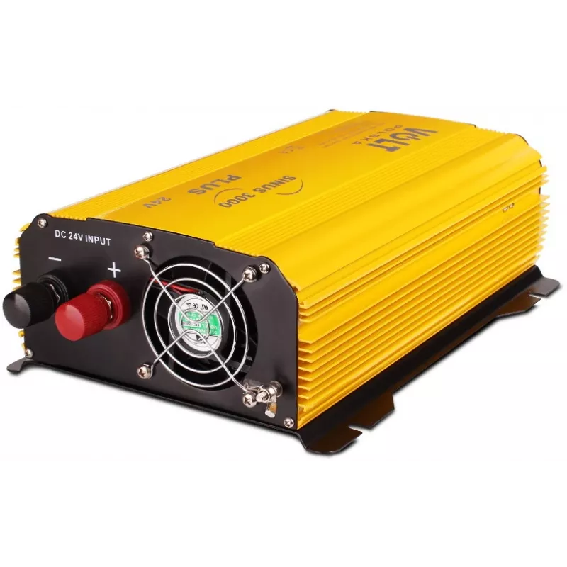 VOLT POLSKA SINUS PLUS 3000 Inverter a onda sinusoidale pura 24V a 230V 1500W/3000W con telecomando