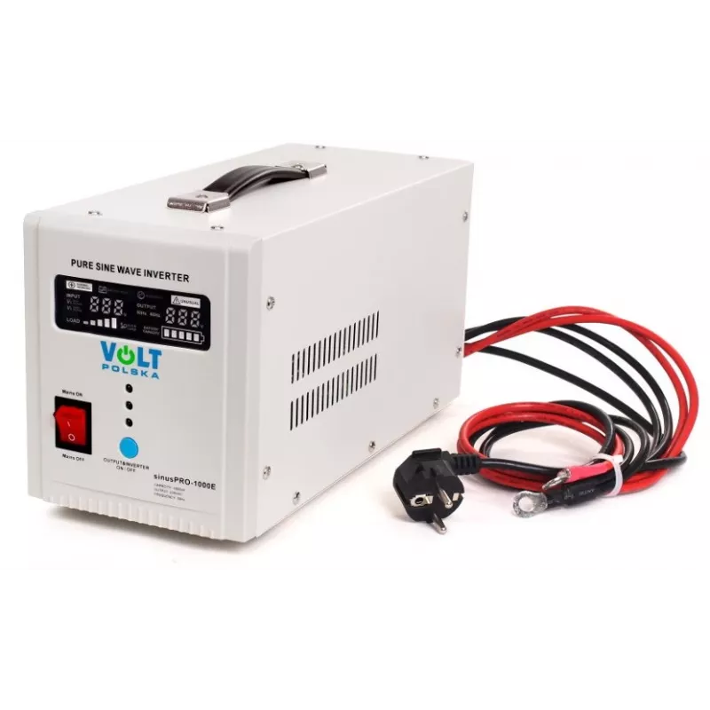 VOLT POLSKA SINUSPRO-1000E 12V 700/1000W Inverter di potenza