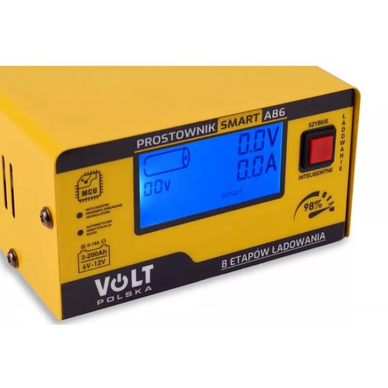 VOLT POLSKA Smart Volt caricabatterie 6V/12V 15A - modello 29459