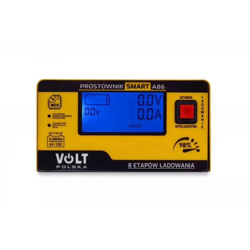 VOLT POLSKA Smart Volt caricabatterie 6V/12V 15A - modello 29459