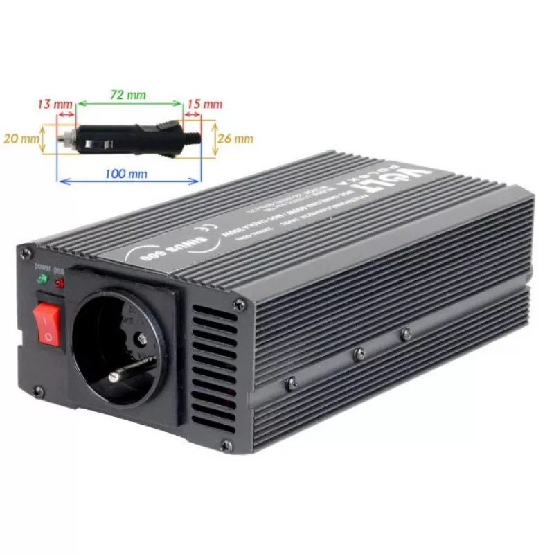 Volt Sinus 600 inverter a onda sinusoidale pura 24V-230V 300W/600W