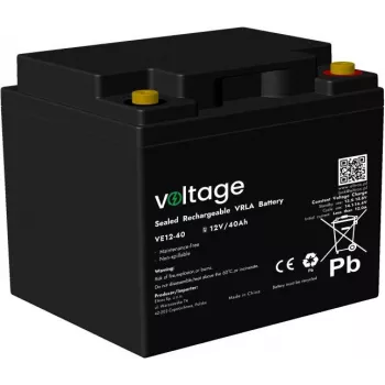 Voltage Batteria AGM 12V 40Ah VE12-40 (durata 6-9 anni)