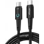 VOLTAGE PowerAngle Cavo USB-C su USB-C 100W PD 1m nero