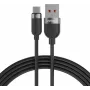 VOLTAGE VEKS66AC100BK cavo USB-A su USB-C in silicone 66W PD 100 cm nero