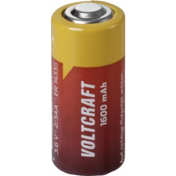VOLTCRAFT 2/3 AA Batteria al litio 3,6 V 1600 mAh Li-SOCl2 non ricaricabile (VC-12632305)