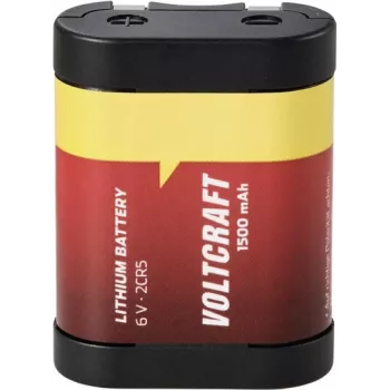 VOLTCRAFT batteria fotografica al litio 2CR5 6V 1500mAh (1 pz.) VC-14934715