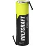 VOLTCRAFT batteria ricaricabile AA NiMH 1,2 V 2300 mAh con linguette di saldatura a Z, alta corrente, pronta all'uso, confezione da 1 VC-17666050