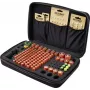 Voltcraft BB-146-1 Contenitore per batterie per 146x batterie AAA AA C D 9V, 410x270x90 mm