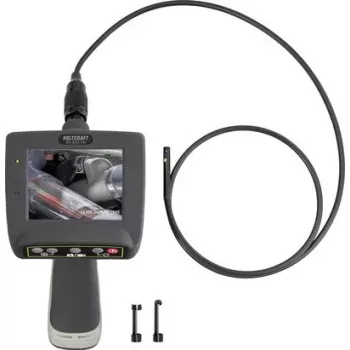 VOLTCRAFT BS-820 HD telecamera ispezione con sonda 5,5 mm, cavo 1 m, LCD 4,3 pollici, registrazione Full HD