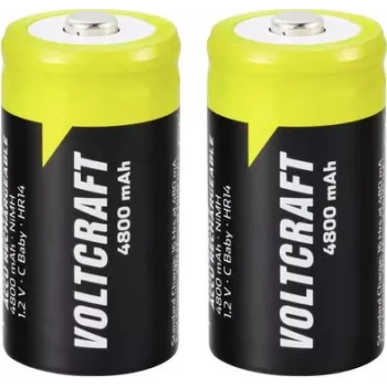 Voltcraft Endurance Baby (C) batteria ricaricabile NiMH 4800 mAh 1,2 V confezione da 2