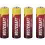 Voltcraft Extreme Power batterie AA al litio 2900 mAh 1,5 V, confezione da 4 (VC-12714140)
