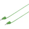 VOLTCRAFT cavo di misura altamente flessibile connettore a lamelle 2 mm a connettore a lamelle 2 mm, 0,6 m, verde, 2,2 A, MSB-200 (VC-8557715)