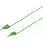 VOLTCRAFT cavo di misura altamente flessibile connettore a lamelle 2 mm a connettore a lamelle 2 mm 0,3 m verde MSB-200 2,2 A (VC-8557705)