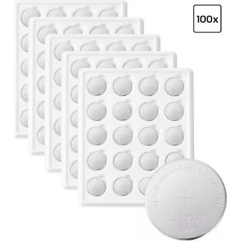 VOLTCRAFT LIR2032 batteria ricaricabile agli ioni di litio a bottone 45 mAh 3,6 V, confezione da 100 pz. VC-18689115