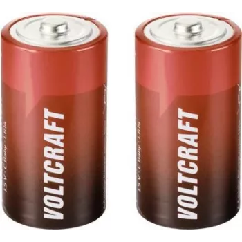 VOLTCRAFT LR14 Baby (C) batteria alcalina 7500 mAh 1,5 V confezione da 2 (VC-12714180)