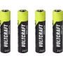 VOLTCRAFT batteria ricaricabile Micro (AAA) NiMH 550 mAh 1,2 V Ready to Use, confezione da 4 (VC-17275405)