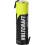 VOLTCRAFT batteria ricaricabile Mignon AA NiMH 1,2 V 1400 mAh High-Current con linguetta di saldatura a Z, Ready to Use (1 pz.) VC-17666040