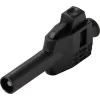 VOLTCRAFT MP-4 connettore da laboratorio, connessione a morsetto, dritto, spinotto 4 mm, nero, 32 A, 60 V DC VC-17195190