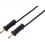 VOLTCRAFT MSB-132 cavo di misura nero 1m connettore impilabile 4mm su connettore impilabile 4mm VC-18709985