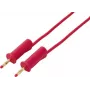 Cavo di misura VOLTCRAFT MSB-132 2 m rosso con connettori a banana impilabili da 4 mm VC-18709990