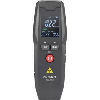 VOLTCRAFT RM-300 contatore Geiger rilevatore di radiazioni per raggi beta, gamma e X con allarme acustico VC-13986170