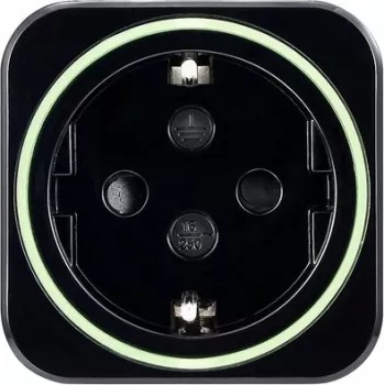 VOLTCRAFT SEM6500 BLACK misuratore di consumo energetico con presa smart wireless, data logger, esportazione USB, previsione costi, TRMS, tariffa regolabile VC-15450900